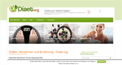 Desktop Screenshot of diaet.org